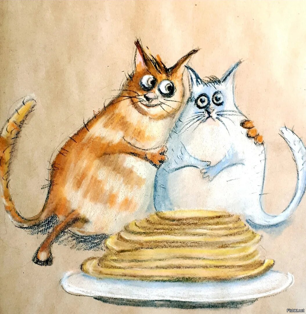 Ура! Коту Масленица!
С праздником!