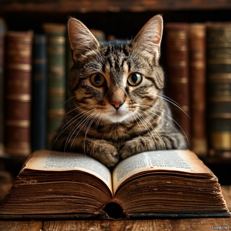 Всем бы таких котов )