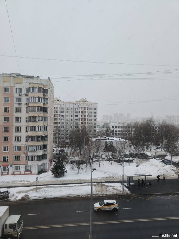 вид у меня из окна сейчас и в 1998 г