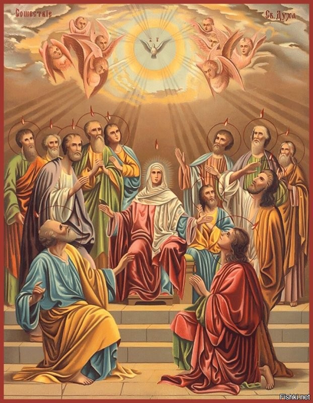 "Православная наша церковь ещё рисует иногда Христа, но ни Бога, ни даже духа святого малевать не берётся." - берётся... 
1. Надо полагать про икону  "Сошествие Святого духа" никогда и не слыхивали? Странно...

2. Вы в Храме Христа Спасителя были?
----------
Сразу против возражения, типа -Бога никто не видел.
Художники-иконописцы Христа тоже никогда не видели...