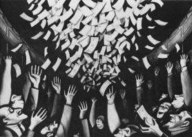 Они люди, как люди... Любят деньги... Только квартирный вопрос их испортил...