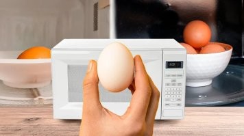 Яйцо в микроволновке покруче будет. 
Рекомендую, кто не видел