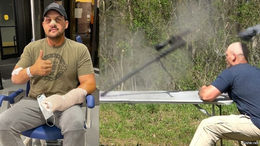 Знаменитый ютьюб блогер - Kentucky Ballistics. 
Один раз чуть не отъехал, когда стрелял из однозарядной антиматериальной винтовки 12,7 мм, и произошёл разрыв патрона в патроннике и ему пробило шею.  Если б не отец рядом, наверное больше видео бы уже не выходили.  
Что до контента, то снимает в основном всякую чушь для подростков, взрослому откровенно говоря -смотреть скучно,  так,  из любопытства, на разные пушки посмотреть, а сам контент, на мой взгляд, весьма посредственный, если не сказать надуманный и глупый. Хотя, в целом большинство оружейных блогеров, по началу, снимают интересные и креативные ролики,  потом начинают копировать идей у коллег и окончательно скатываются до откровенного дурачества, ради просмотров.