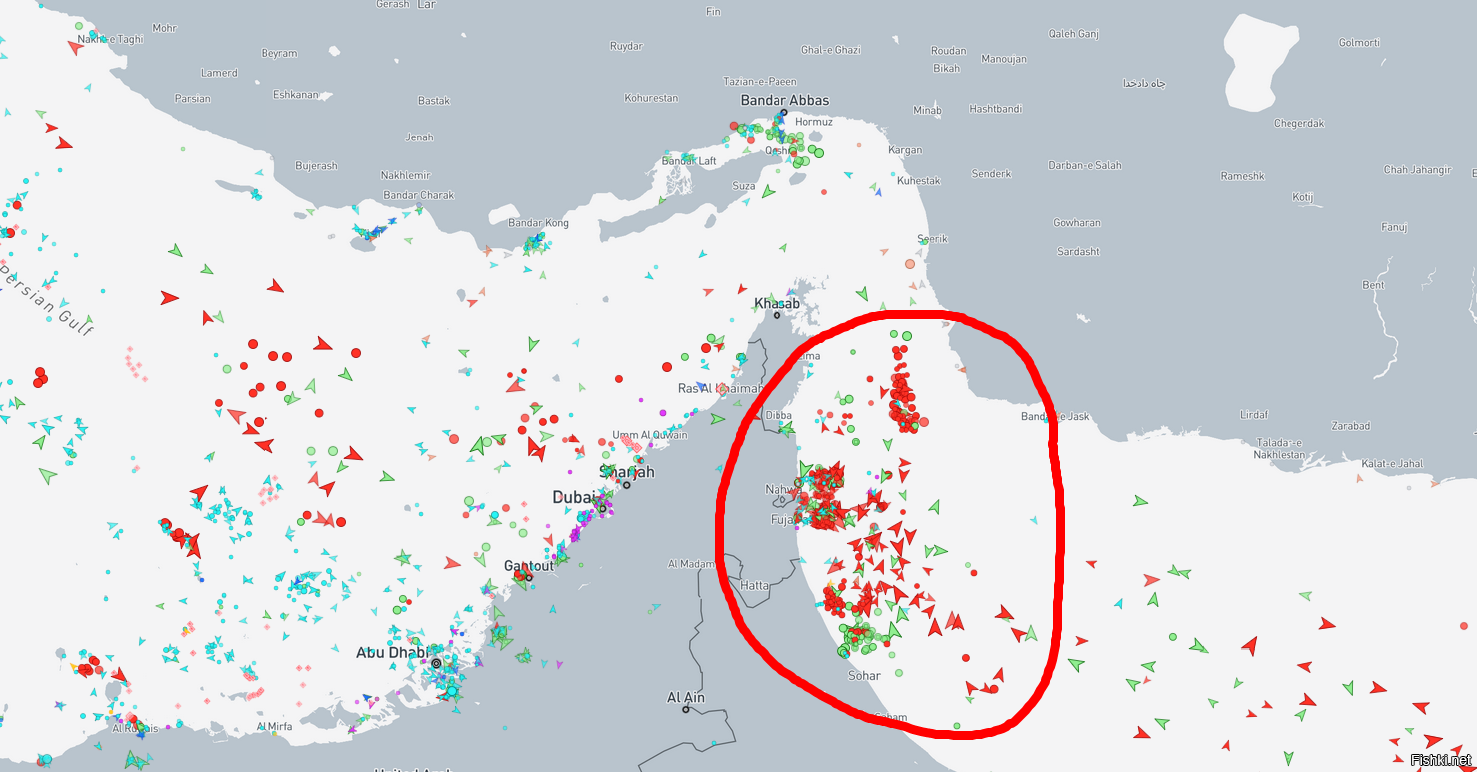 открыли только для дружественных стран вроде. судя по маринтрафику стоит все ...