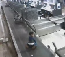 Полезная лента для багажа на вокзале в Китае