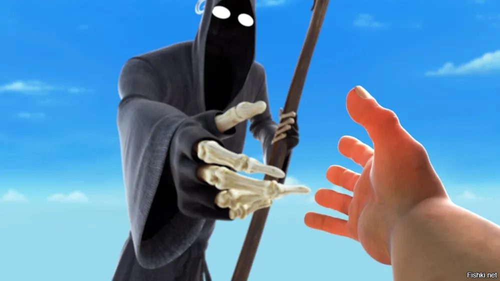 Большая тарелка улыбатора