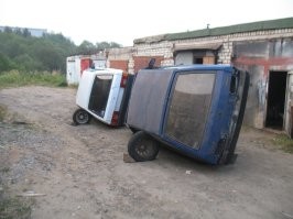 С Окой фотку не нашёл, но сам глушитель менял так:
