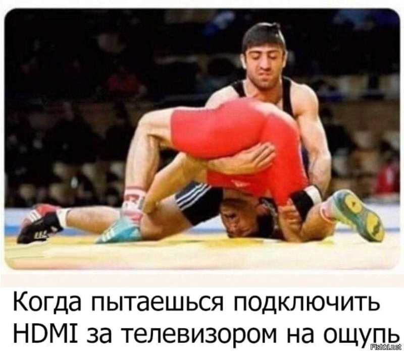 Эффектный приём российского борца