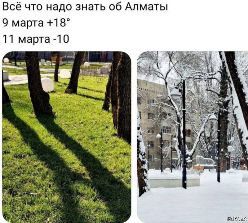Зима у нас не хочет уходить)