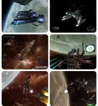 Не, я играться ещё до ЕВЕ закончил, на Х3. 
Онлайн игры не люблю. 

А вот фанфики по вселенной читал. 
Более того, прям сейчас читаю.