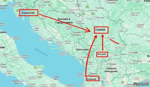 14 марта 2026, 19:43



Албания, Косово и Хорватия готовятся напасть на Сербию, - президент Вучич



"Они формируют альянс, чтобы атаковать нас. Они ждут эскалации конфликта между Россией и Европой, а также момента, когда на Ближнем Востоке война станет более масштабной. Они ждут, когда всемирный хаос позволит им это сделать", - заявил он.



По мнению президента Сербии Александра Вучича, которое он озвучил на местном ТВ, Албания, Хорватия и Косово формируют военный альянс для нападения.



"Они формируют союз, чтобы атаковать нас, и только ждут благоприятного момента. Мы готовимся к их нападению",   сказал Вучич в интервью.

PS
Руки прочь от Сербии!