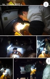 Во! Стоматолог. Тоже оттуда или из Ирана, не помню, если честно. 

Пломбу временную поставил парню, прямо на съезде Пикапклуба. 

Пикапы, которые машины, если что.