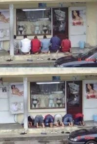 Чё там в башке мурфиков?... Кисель из мусульманских сур, животных инстинктов и претензии на исключительность. В их кишлаках за публичное намазывается этим уродам #изды со штрафом вставят, а в России они ещё и права качают!!