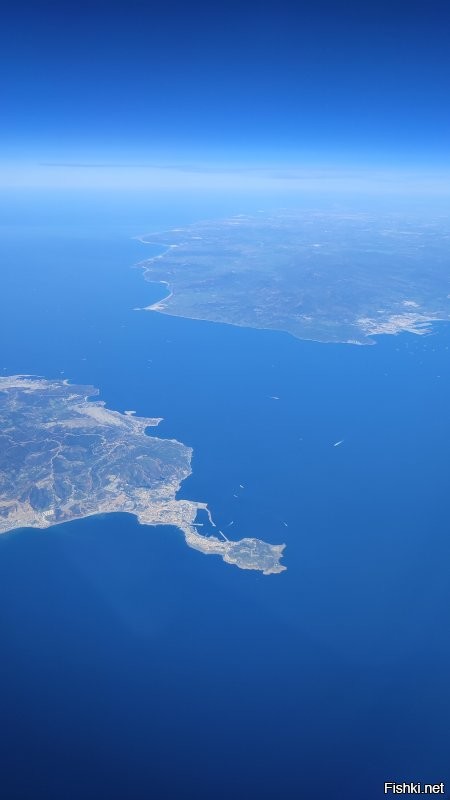 Из иллюминатора самолёта