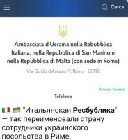Автор, полное название Италии, Итальянская Республика. Не позорься.
