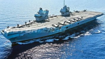 HMS Queen Elizabeth   авианосец класса «Куин Элизабет» Королевского военно-морского флота Великобритании.