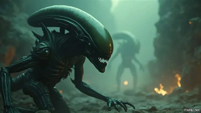 Прототип Чужого!))))Напоминает!)))