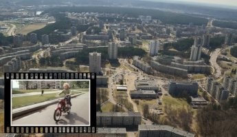 где-то в этом же районе Сыроега на мопеде рассекал. и школа ихняя рядом
