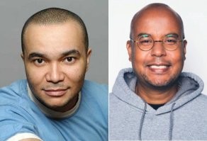 А что с неграми в РФ не так? 
Если честно работают, то чем-то плохо? 

На фото Григорий Сиятвинда и Антон Зайцев.  Уважаемые многими люди.
Зайцев так даже в Советской Армии срочную службу проходил.
И не жужжит на этот счет.