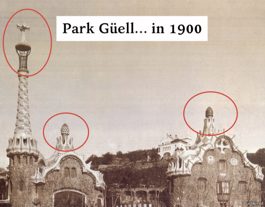 и вот опять к вопросу, как быстро из памяти поколений можно убрать неудобную для властей информацию.
На фото отметил элементы декора. Что это? 5G антенны? Рупоры радио? Навигация Garmin?
Что характерно, такие элементы "декора" по миру встречаются повсеместно. Взять тот же дом Зингера в Питере, да и много других, лень искать..