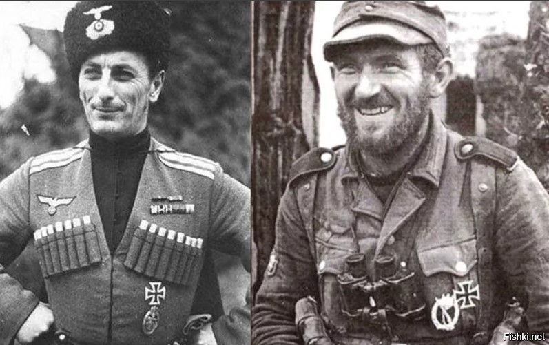 Так большинство кавказских народов, во времена ВОВ, были коллаборантами и помогали фашистским войскам.  Собственно по этой причине, они бежали после падения рейха по любым странам, только бы не в Союз, где их очевидно - повесят на шею.  С тех пор,  так диаспорами много где и живут.  И по этой же причине, некто товарищ  Джугашвиили, организовал операцию "Чечевица", для таких "верных", "смелых" и "мужественных" народов.

Так что кортик Люфтваффе, подаренный правой партией Германии,  чеченским чиновникам, вполне себе знаковый и продуманный подарок,  напоминающим им о былом единстве и общей цели (резать славян, евреев, коммунистов, цыган и всех кто против).
Но, в нынешних условиях, я бы крайне хотел, чтоб АдГ  взяли власть в Германии,  это сыграло бы нам на руку и приблизило раскол ЕС и, скорее всего развал НАТО. При этом я б и с чеченцев глаз не спускал..  и то что Путин, задаривает местного падишаха данью, разрешая ему творить феодальный шариатский Мордор на своих землях, добром очевидно не кончится. И случится что, чеченцы, и некоторые другие приматы с Кавказа, поведут себя ровно так, как повели во времена ВОВ.  Кому интересно, почитайте (пока интернет есть), какой геноцид русским, устраивали чеченцы в конце 80-х, начале 90-х.. "Спойлер-спойлер:  они даже детей не гнушались резать живьём".. Я бы не испытывал иллюзий насчёт бородатых аборигенов.