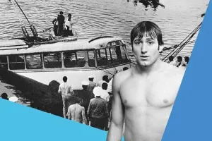 Шаварш Карапетян спас людей из тонущего троллейбуса, зимой! 
А теперь хоть бы один прыгнул в воду помочь выбраться… но сьемки с разных ракурсов пожалуйста 
Что за гадский времена?!…