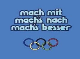 «Делай с нами, делай, как мы, делай лучше нас!» (нем. Mach mit, Mach's nach, Mach's besser!)   популярная детская спортивная передача телевидения ГДР (1964–1990 гг.), транслировавшаяся и в СССР. Ведущий Герхард Адольф (Ади) проводил веселые эстафеты между школьными командами, популяризируя спорт и здоровый образ жизни.
Программа была совместным проектом с Олимпийским комитетом ГДР и часто позиционировалась как более динамичная альтернатива советским «Веселым стартам».