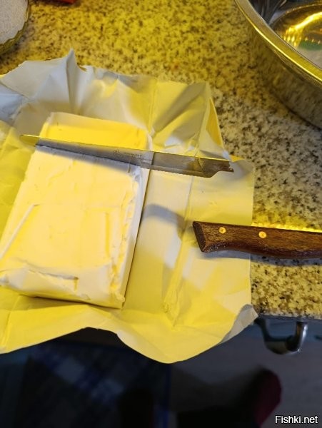 Масло не брутальное, а мёрзлое