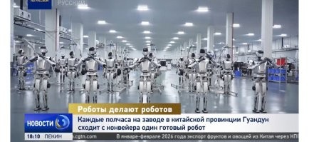 В Китае поставили на поток производство человекоподобных роботов