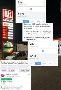 Старая фотка. 
Но всё равно, наш же бензин у них сильно дешевле.