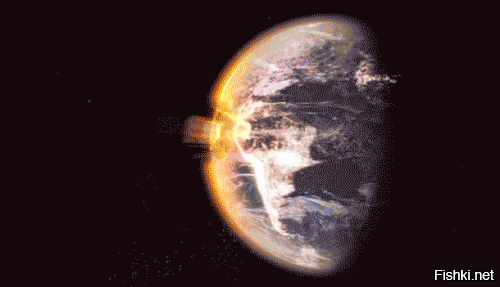 Вид Земли с Артемиды ll