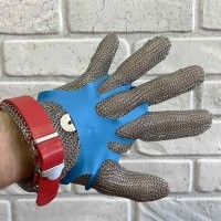 На пилораме работать надо в кольчужных перчатках, хотя гарантии 100 % защиты в них нет. Но есть шанс отдернуть руку с минимальной травмой.