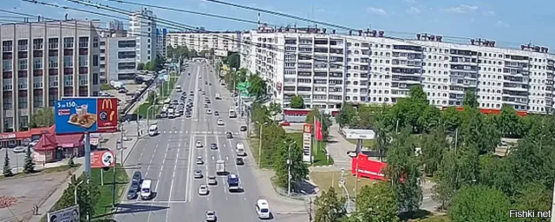 Комсомольский проспект, Челябинск, 1984 год