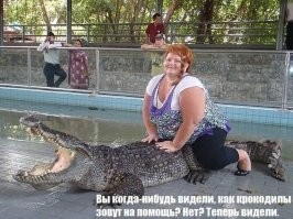 Гребнистый крокодил: так вырос, что ушёл в океан