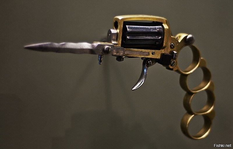 Американцы сделали нож-пистолет