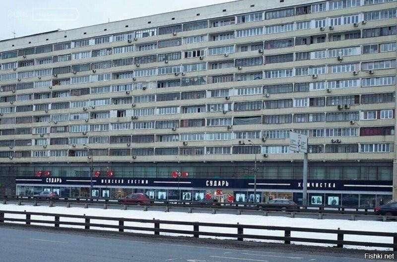 В этом доме, есть такие "апартаменты"