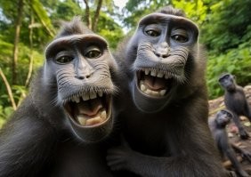 Когда милые обезьяны становятся нахальными: турист чуть не остался без штанов