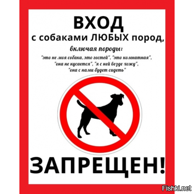 ибо нехрен делать животным в продуктовых магазинах