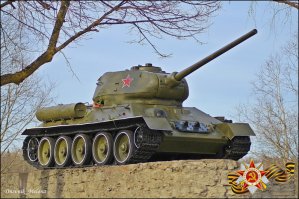 Для полной картины, фото самого танка.