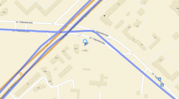 Да, траектория Кашкая, видимо на момент съемок путей еще не было. Если интересно, вот этот перекресток.