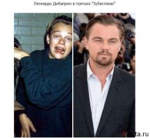 Детские роли знаменитых актеров