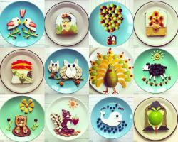 Веселые завтраки для детей