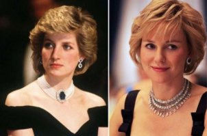 Принцесса Диана и Наоми Уоттс в фильме «Диана: История любви»