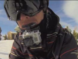 Для GoPro есть специальные крепления, которые держатся ртом.