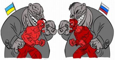 Не будьте наивным. Яныка, скорей всего, свергли предприниматели, так как он обложил бизнес большим налогом. Они объединились и силами простых украинцев, сделали это. И всё.
В итоге, у нас в стране ничего не поменялось. Сменились только лица, и они делают всё что бы людям казалось что в стране идут перемены. Но перемен им не нужно, их устраивает старая система.
Народом гораздо легче управлять, найдя внешнего врага. Люди переключились на него, позабыв о внутренних проблеммах. Это касается как России так и Украины.

Что произойдёт, если у нас начать хаять наше правительство? тебе сразу повесят ярлык провокатора и сепаратиста.
Что произойдёт, если в России начать хаять их правительство? тебе сразу повесят ярлык предателя и фашиста, хотя год назад с большой вероятностью тебя бы поддержали.

Так что, никакой революции не получилось (так как революция подразумевает смену системы). Получился просто переворот, система осталась прежней.