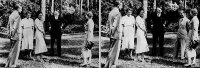 историческое ретуширование:
вот тут Гитлер обиделся на своего сподвижника, тогда еще просто по партии - Йозефа Геббельса и приказал убрать того с фотки