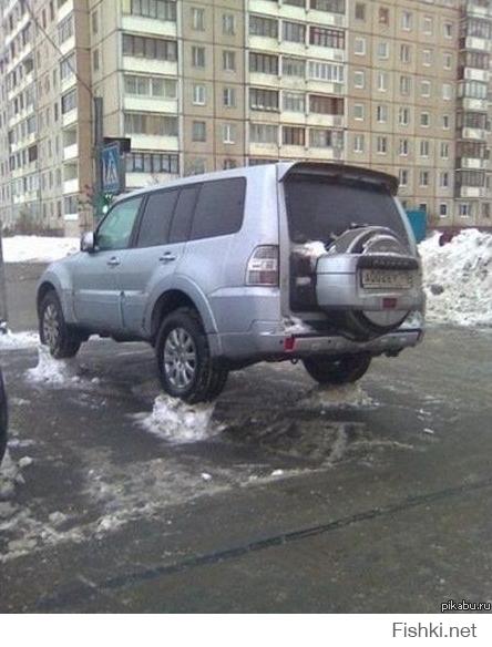 Никогда, повторяю, никогда не забывайте чистить автомобиль от снега