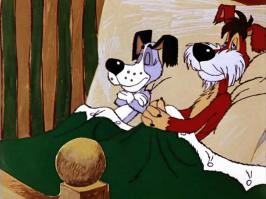 Чем занимаются собаки, когда хозяев нет дома )))