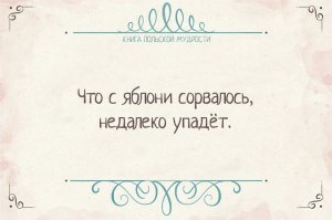 Яблоко от яблони недалеко ябнулось