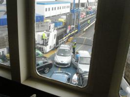 А вот паром в Англии из Портсмута на Айл оф Вайт